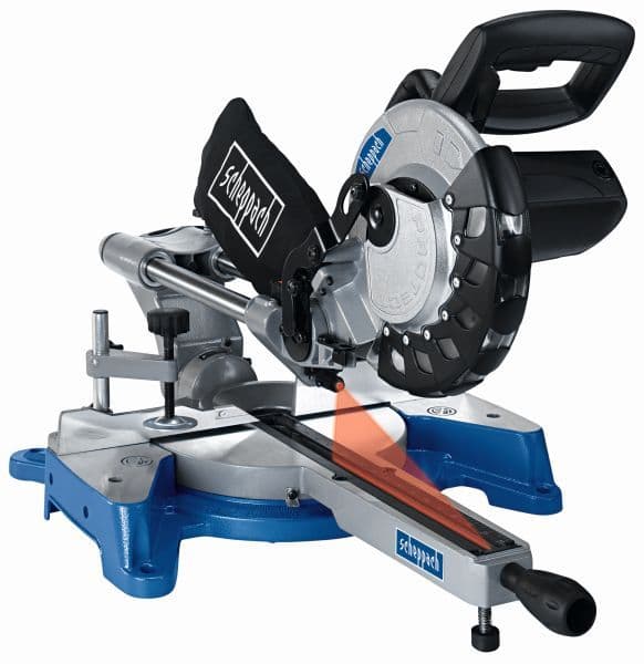 Ukośnica z posuwem 2000W 216 mm 340 mm HM216 Scheppach