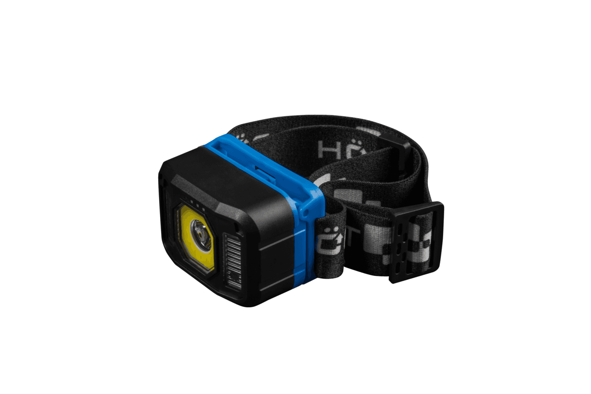 Lampa czołowa LED USB 6 funkcji COB
