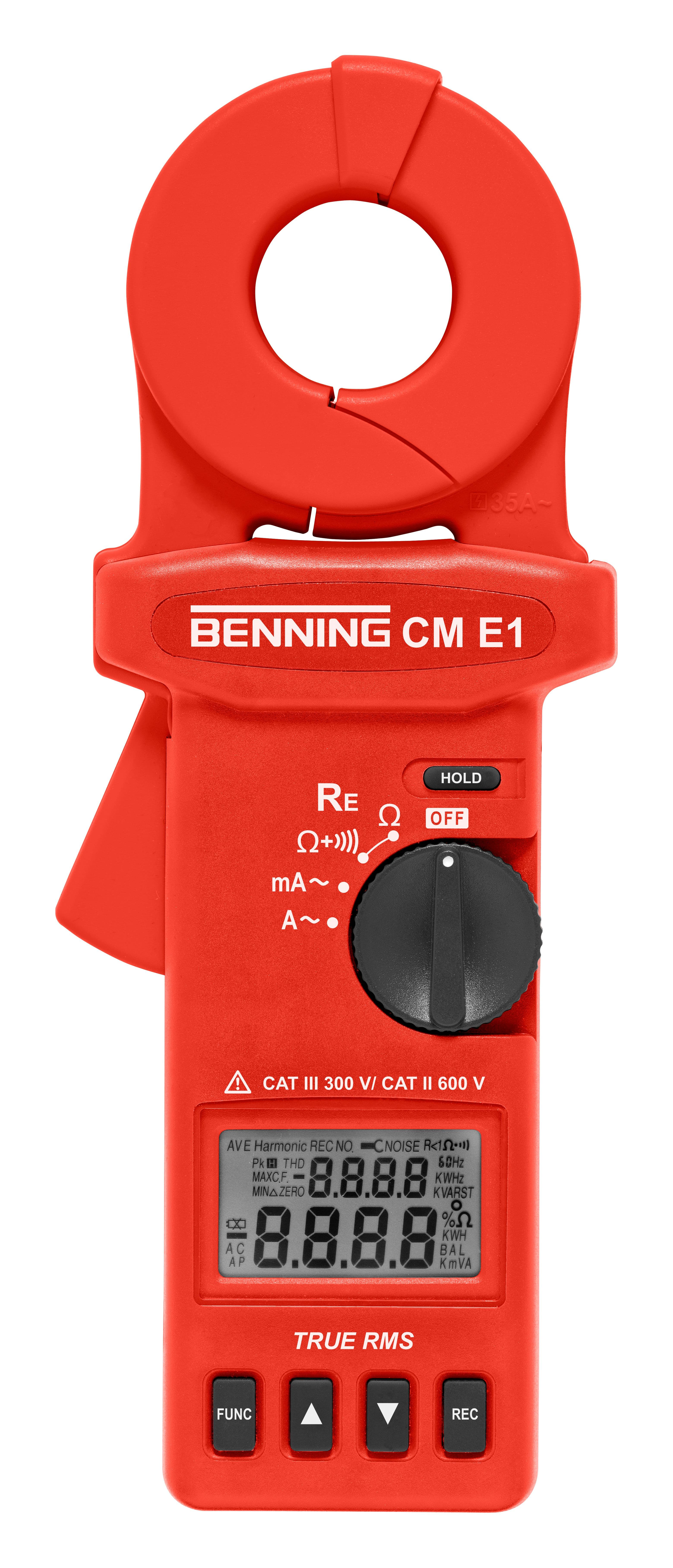 Miernik prądu BENNING CM E1 cęgowy z akcesoriami