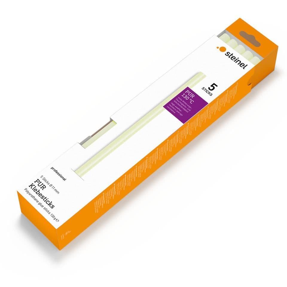 Klej termotopliwy Steinel PUR 5 szt 130 g