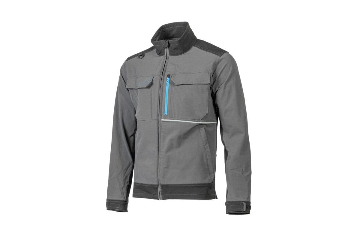 TAUBER bluza robocza 4-way stretch ciemnoszara