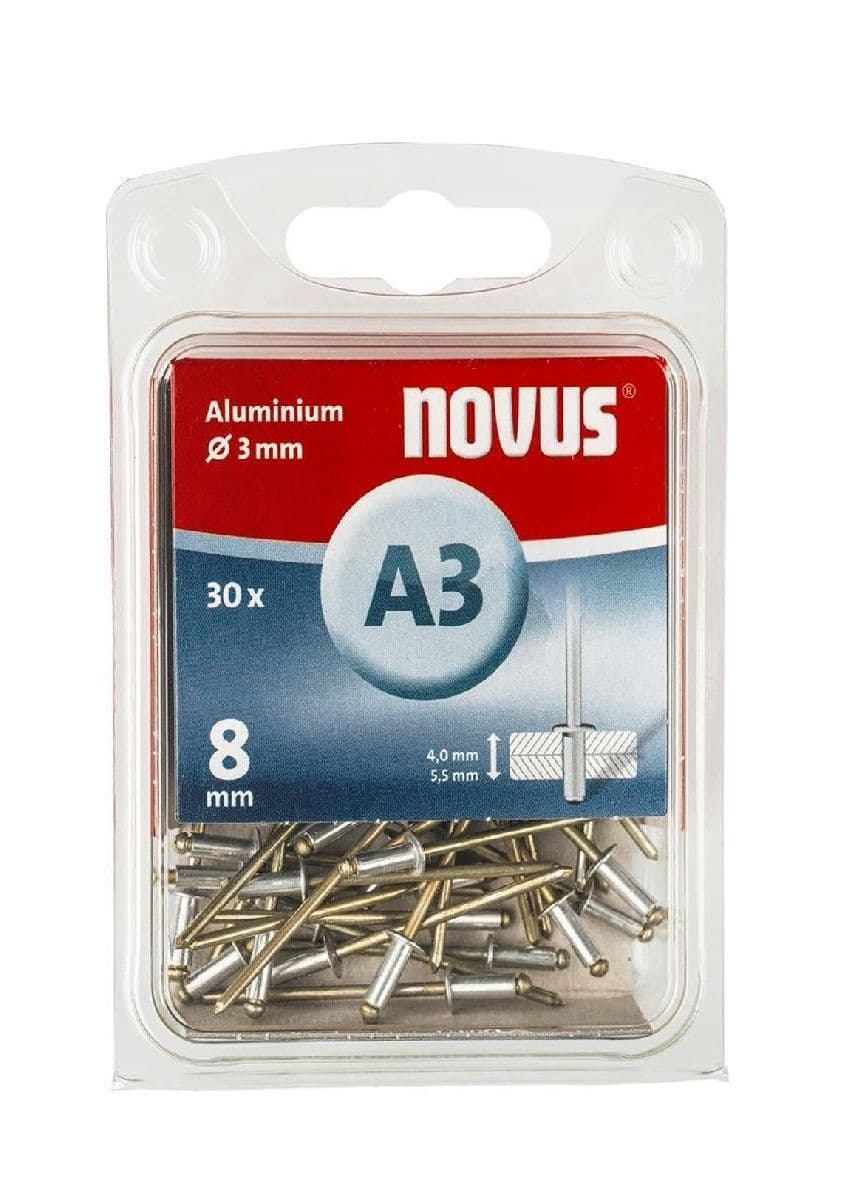 Nity aluminiowe A3/8 NOVUS