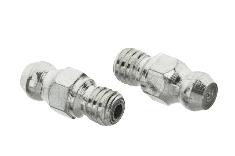 Smarowniczka prosta DIN 71412 A, ocynk biały