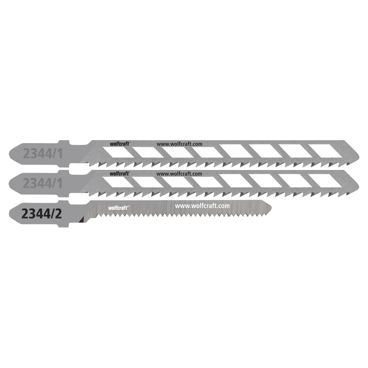Zestaw 3 brzeszczotów 20 mm do wyrzynarek, Sucha zabudowa  wolfcraft