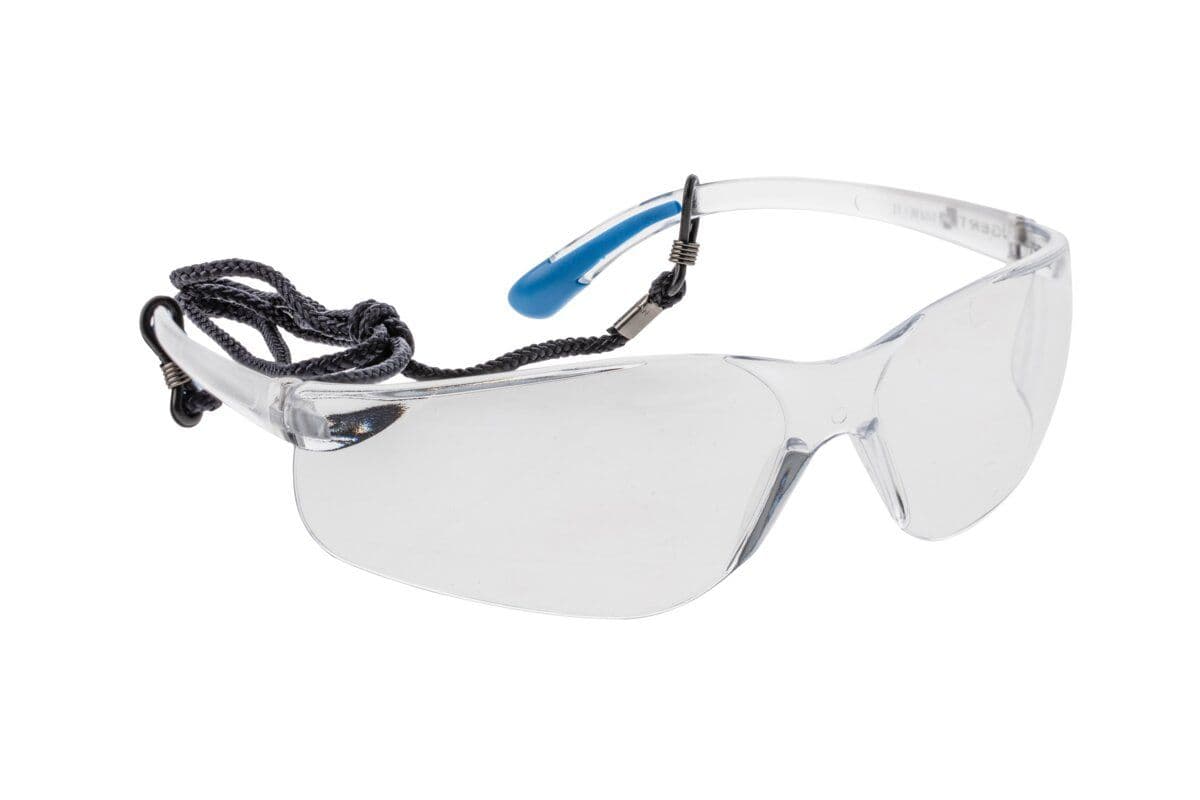 SAUER okulary ochronne bezbarwne/niebieskie uni 