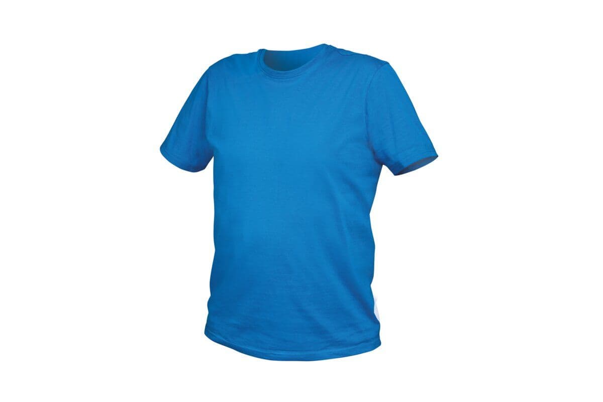 VILS T-shirt bawełniany niebieski