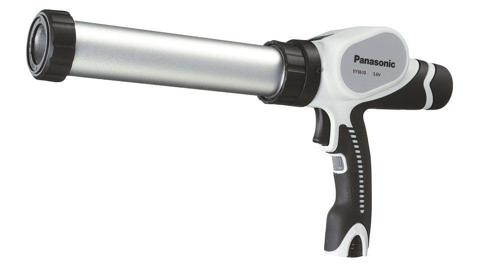 Pistolet uszczelniający PANASONIC 3.6V, 400ml, z 1.5Ah Li-Ion + ładowarka, w opakowaniu kartonowym