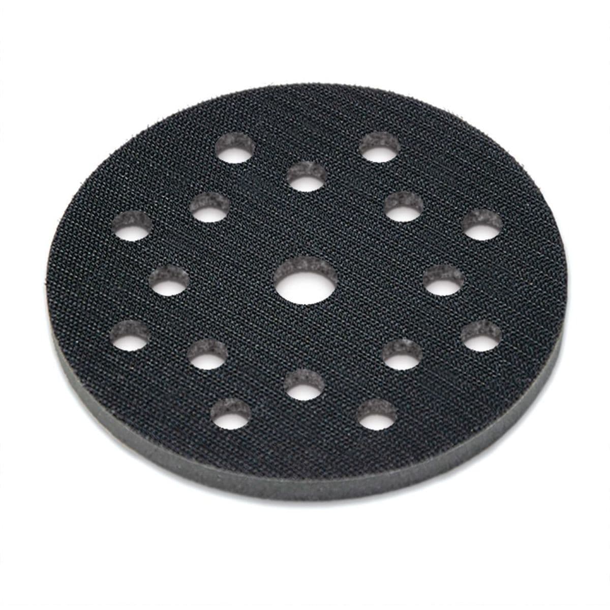 Podkładka pad gąbka z rzepem fi 125mm wielootworowa