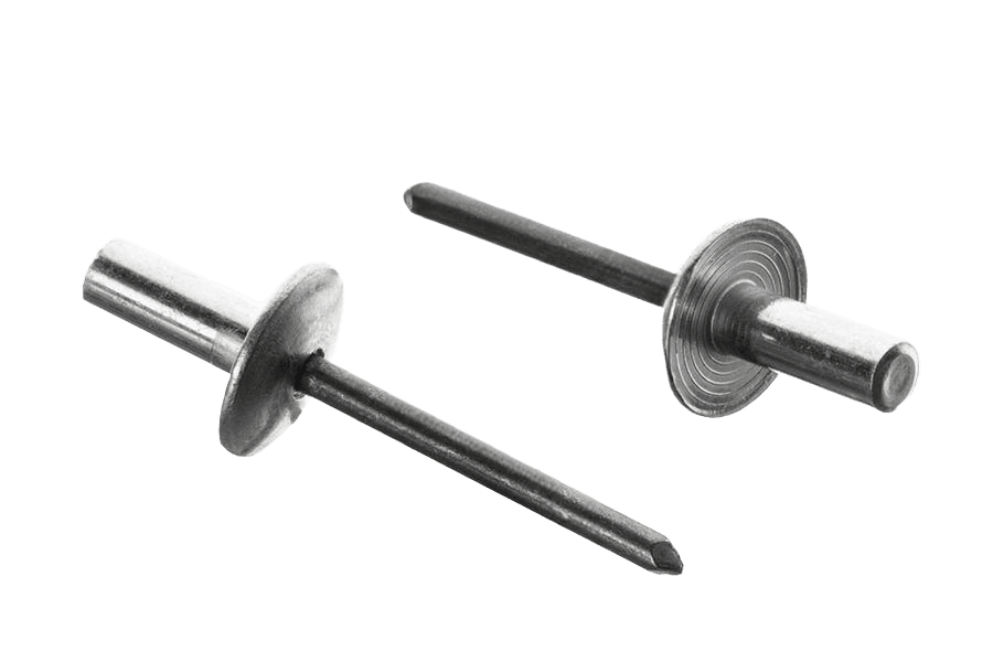 Nit zrywalny szczelny z łbem powiększonym AN 388, aluminium/stal