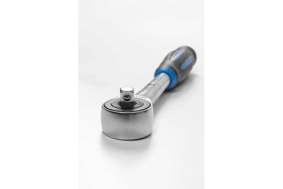 Grzechotka 3/8" z obrotową rękojeścią, 60 zębów, CrMo