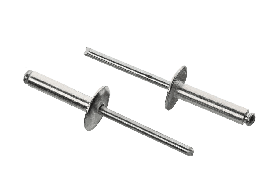 Nit zrywalny z łbem powiększonym AN 382, aluminium/aluminium