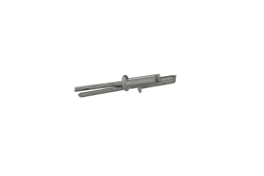 Nit zrywalny z łbem stożkowym ISO 15978, aluminium/stal