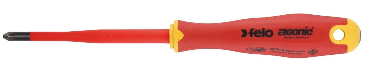 Wkrętak krzyżowy PZ FELO - Ergonic VDE SLIM