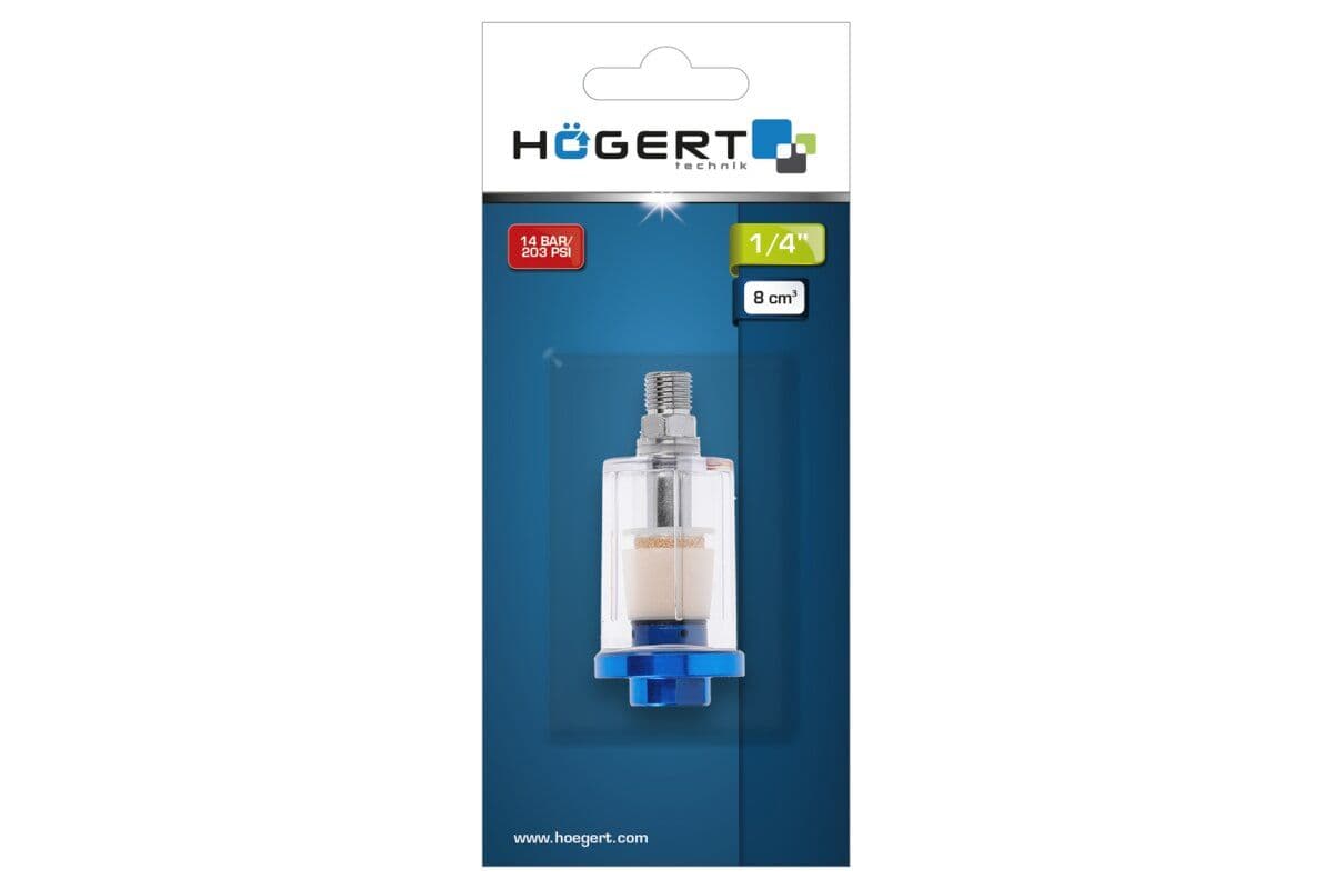 Mini filtr powietrza 1/4", 15ml