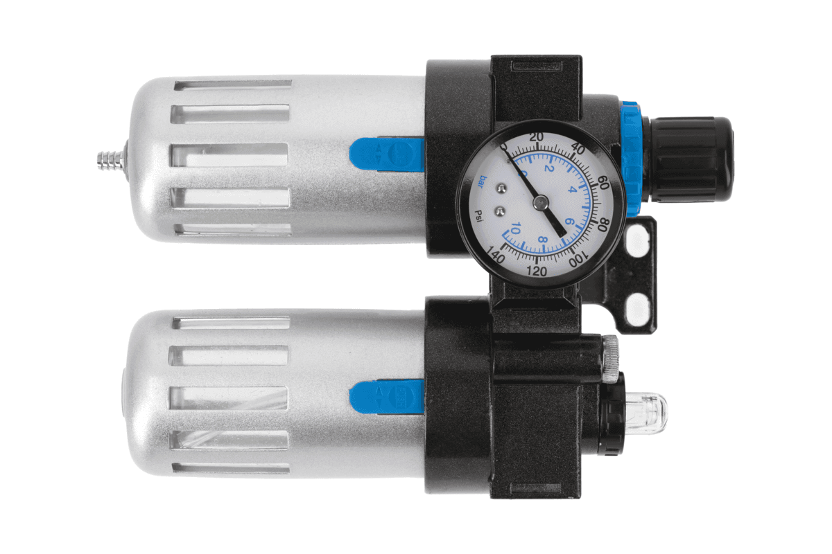 Filtr powietrza z reduktorem i naolejaczem 1/4", 90/60 ml