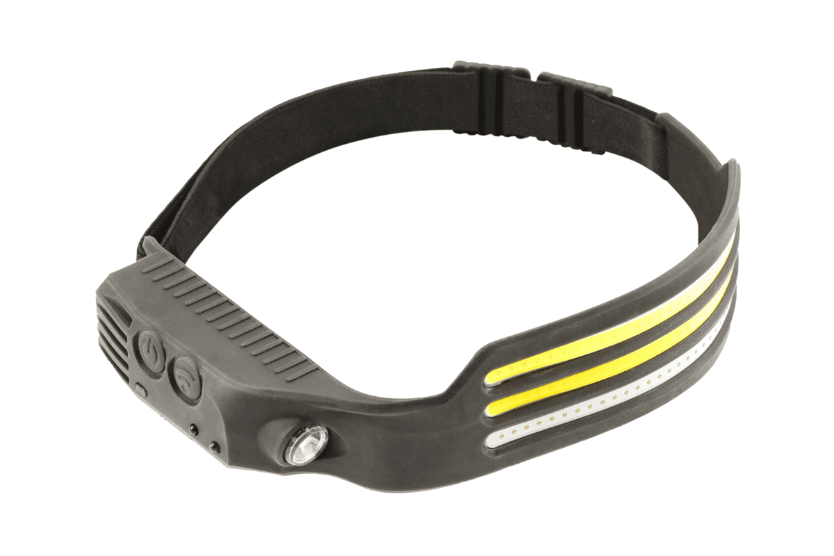 Lampa czołowa COB SMD USB, 10 funkcji