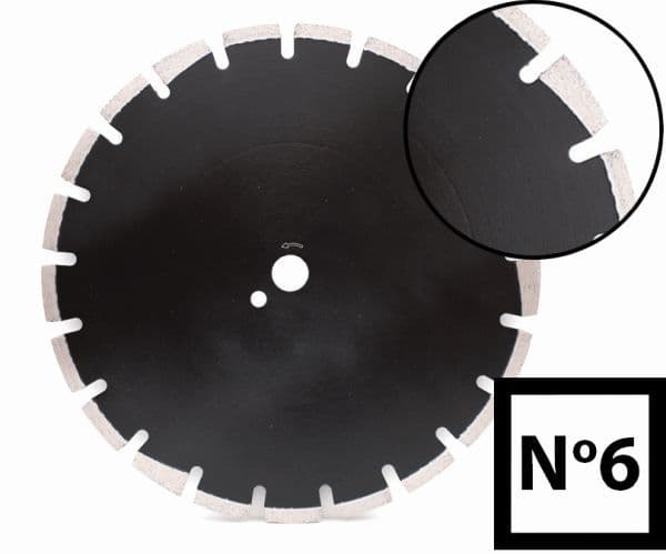 Tarcza diamentowa do asfaltu 25,4/10 ABRABORO N6 laser