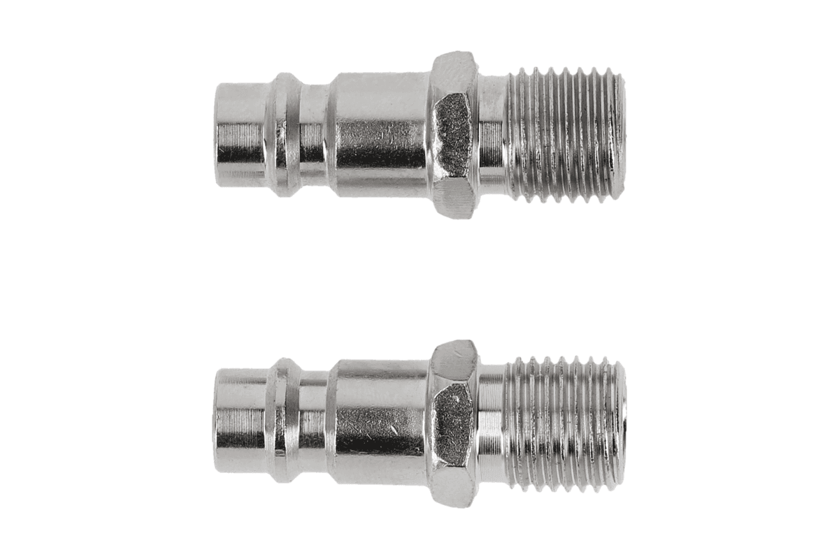 Końcówka do węża męska 1/4" 2szt