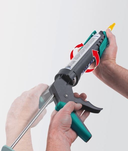 Pistolet do mas uszczelniających WOLFCRAFT MG 200 - ergonomiczny