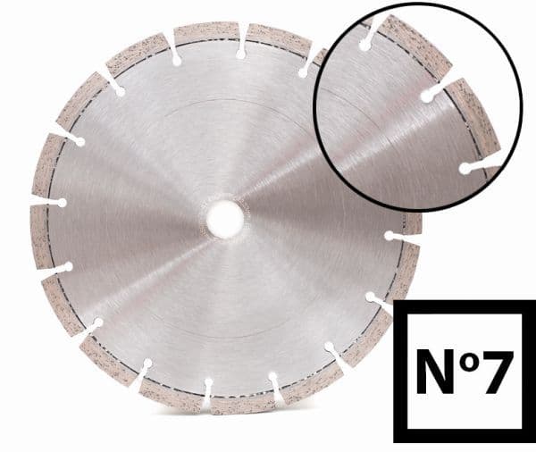 Tarcza diamentowa 22/10 ABRABORO N7 laser, profesjonalna