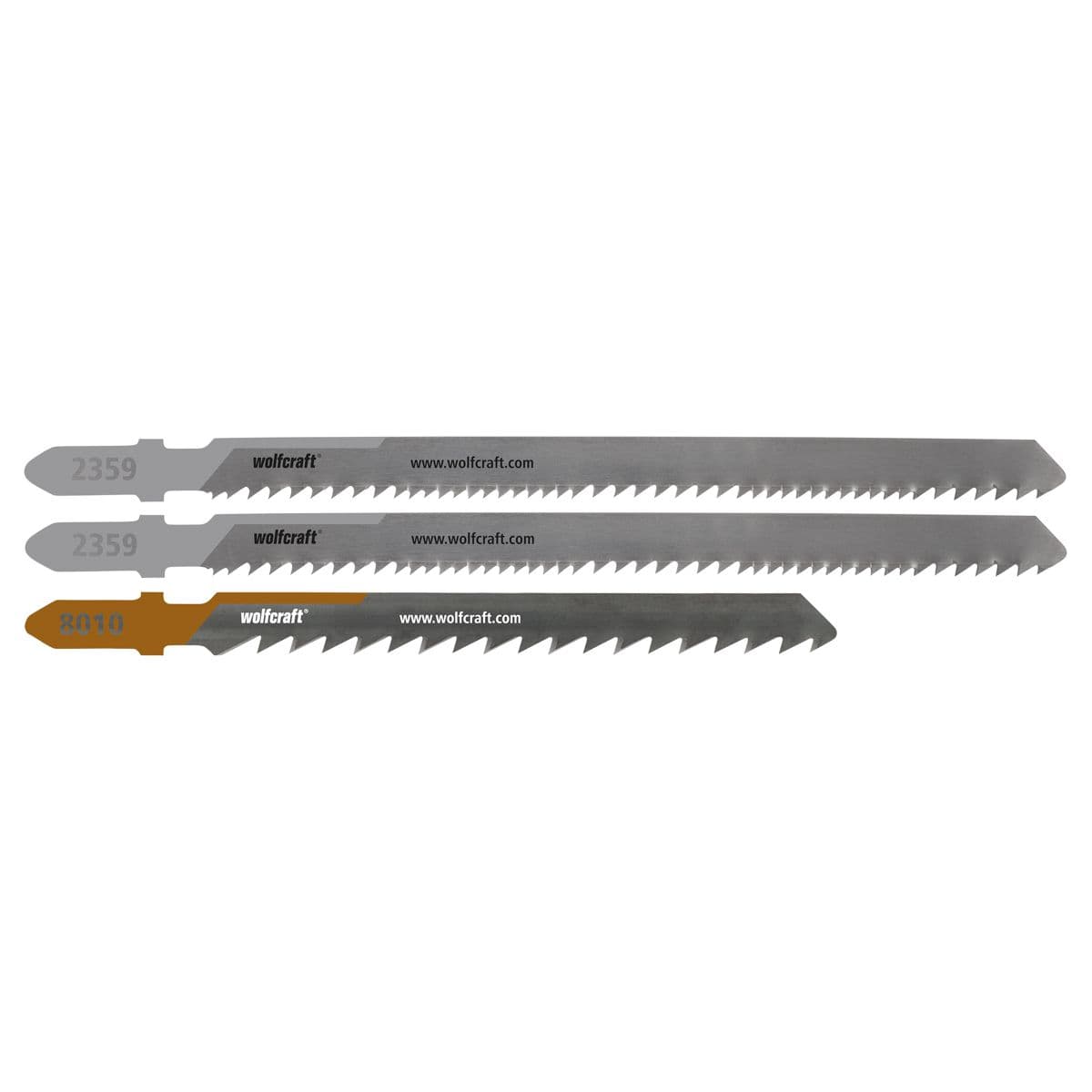 Zestaw 3 brzeszczotów 65 mm do wyrzynarek, Prace rozbiórkowe wolfcraft