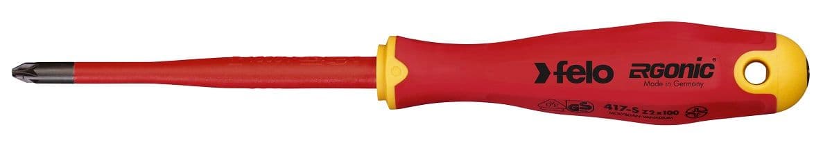 Wkrętak FELO Ergonic SLIM VDE plus/minus Z2