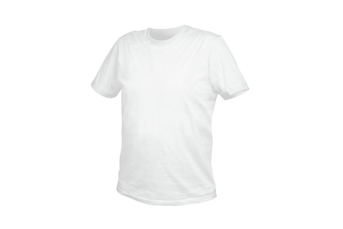 VILS T-shirt bawełniany biały