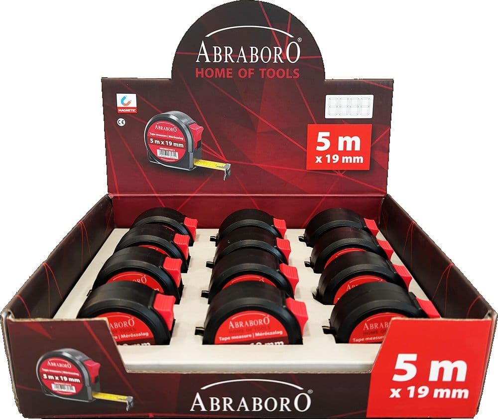 Miara zwijana kieszonkowa 5m, Abraboro