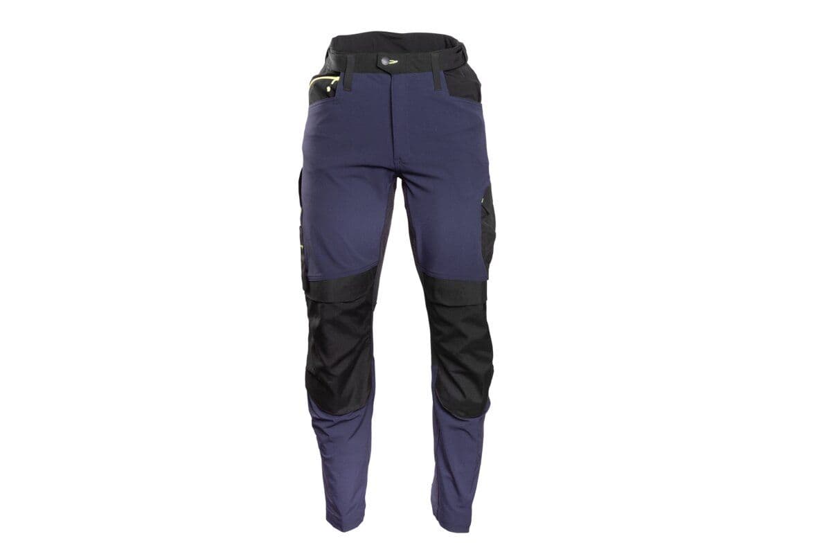 PLUM spodnie 4-way stretch granatowe