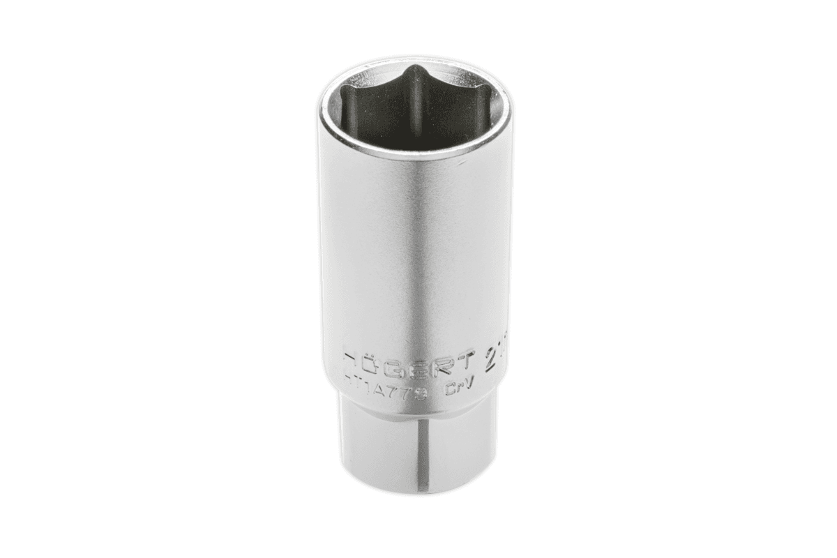 Nasadka sześciokątna do świec 3/8", 16 mm, CrV