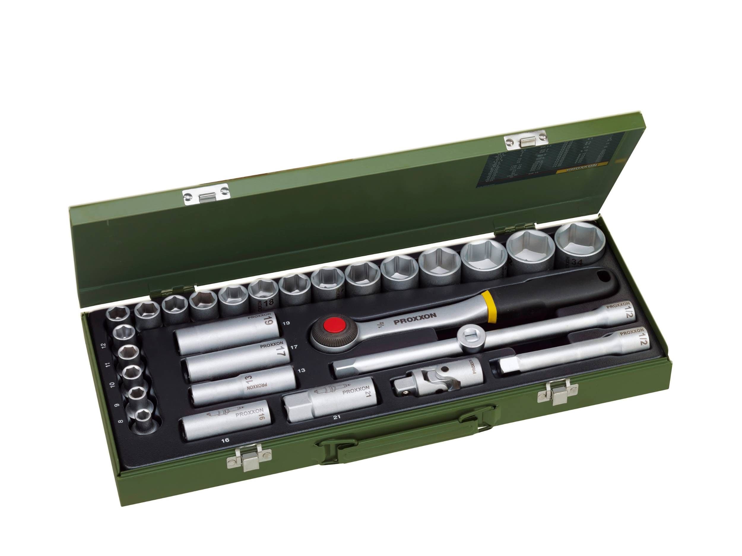 Zestaw dla mechaników PROXXON  8 – 34mm [29 cz.]