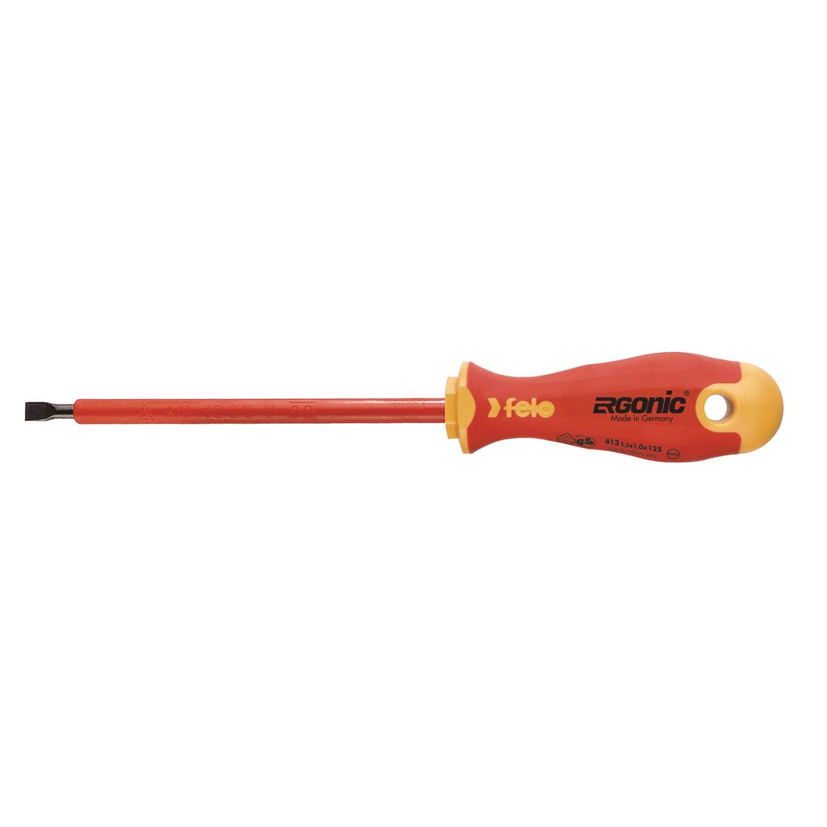 Wkrętak płaski FELO - Ergonic VDE