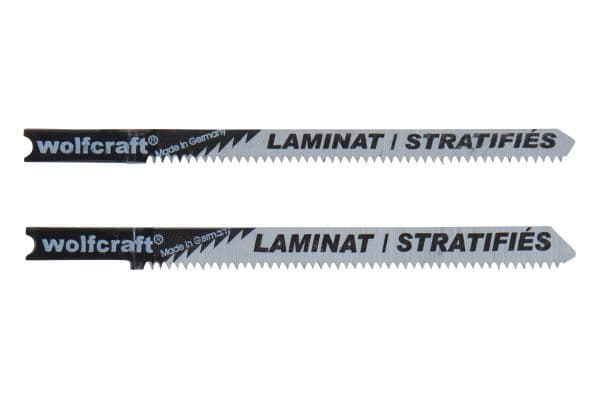 3 brzeszczoty Wolfcraft - uchwyt U, do laminatu, paneli