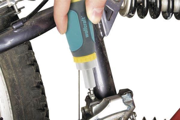 Mini-wkrętak z mechanizmem grzechotkowyn i 5 bitów Wolfcraft