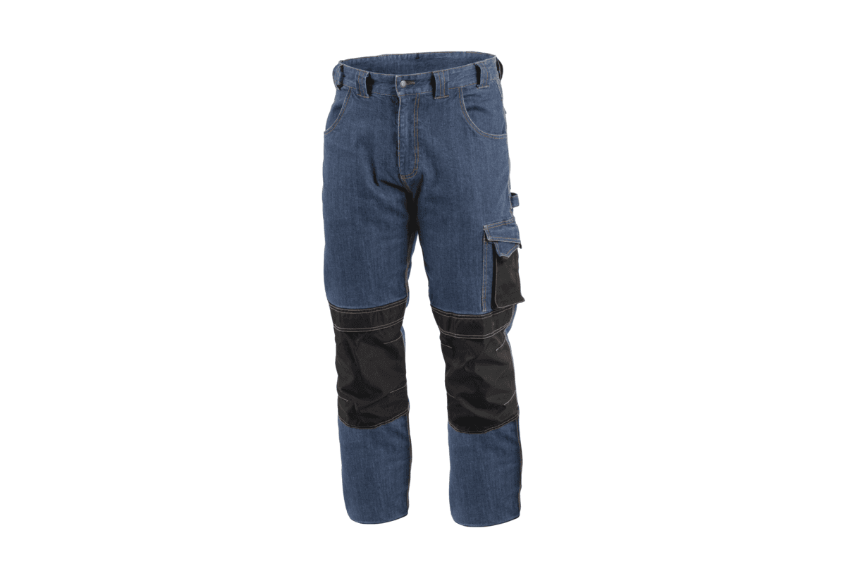 EMS spodnie robocze jeans niebieskie