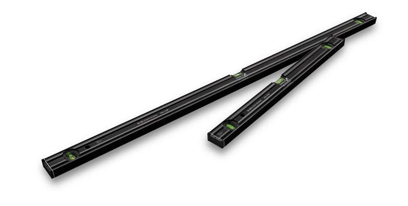 Pakiet dwóch poziomnic STABILA  80AS-2  60 cm + 80AS-2  120 cm limitowanej edycji Dark Shadow