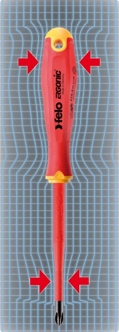 Zestaw wkrętaków FELO - ERGONIC VDE SLIM [5 szt.]