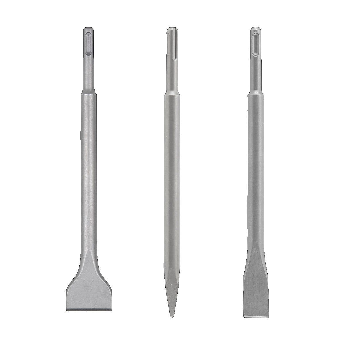 Zestaw 3 dłut SDS-Plus w futerale, wolfcraft