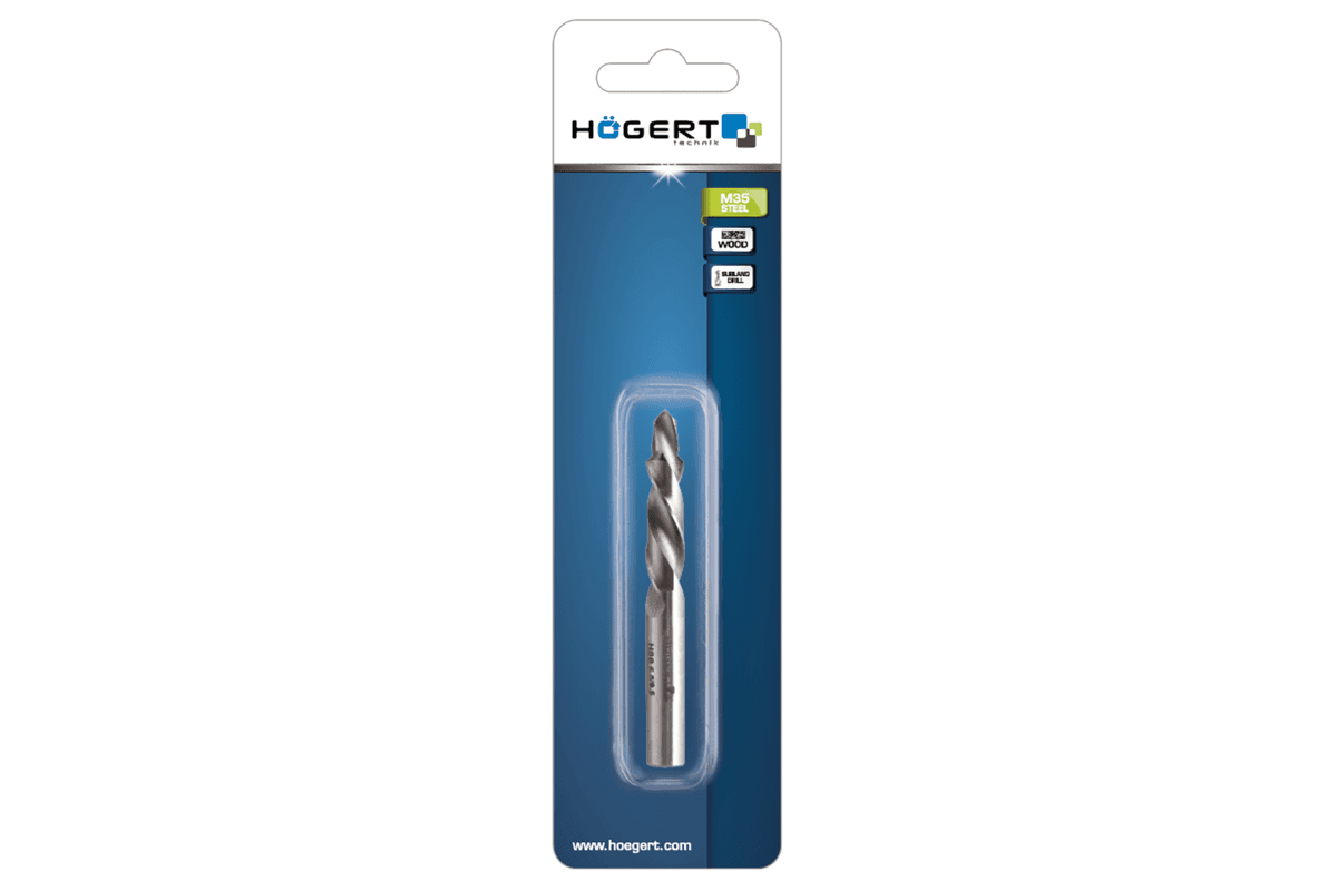 Wiertło dwustopniowe ze stali HSS, 6,5 / 9,5 mm