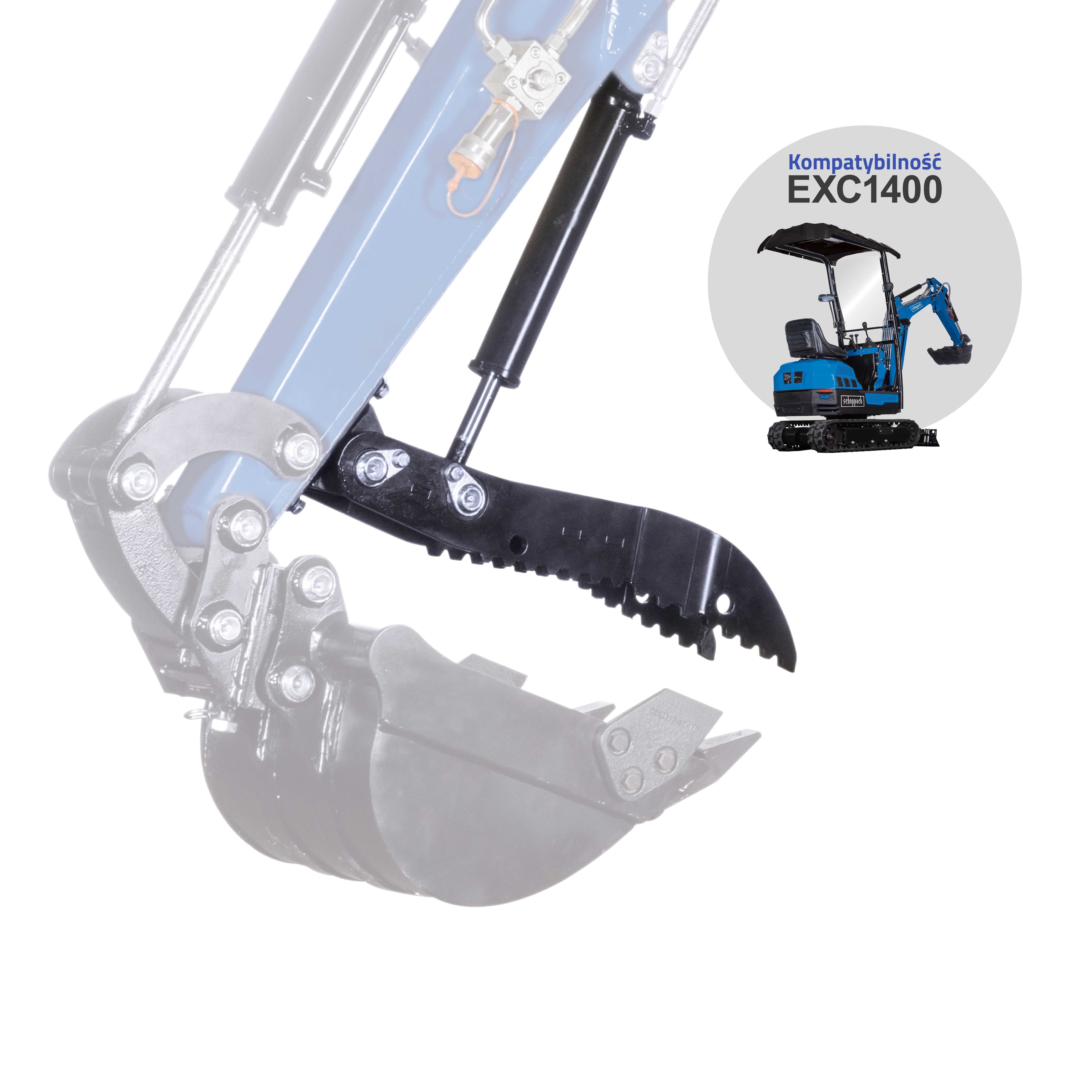 Hydrauliczny chwytak do łyżki Scheppach EXC1400 7915001728