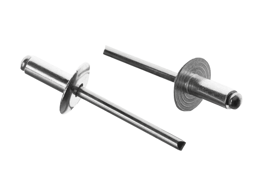 Nit zrywalny z łbem powiększonym AN 383, aluminium/A2