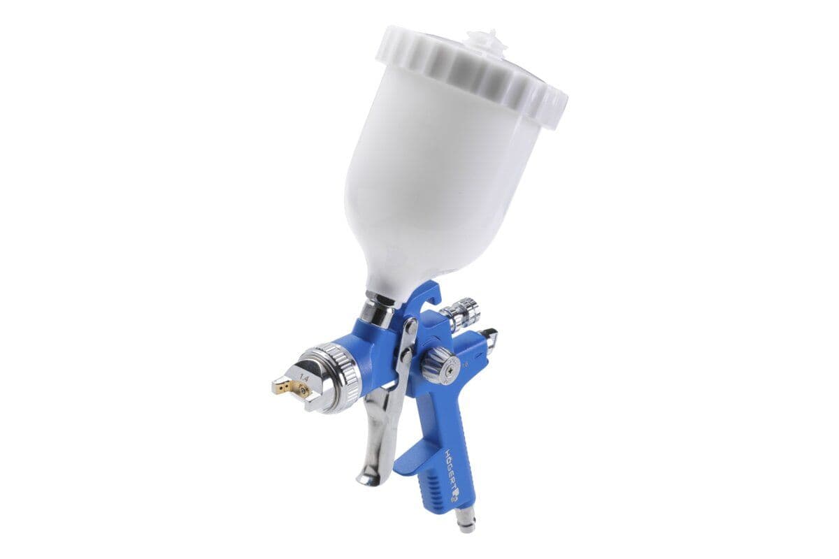 Pistolet lakierniczy H.V.L.P, górny zbiornik 600ml