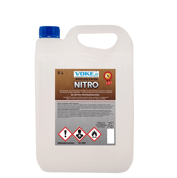 Rozpuszczalnik NITRO 5l Voke