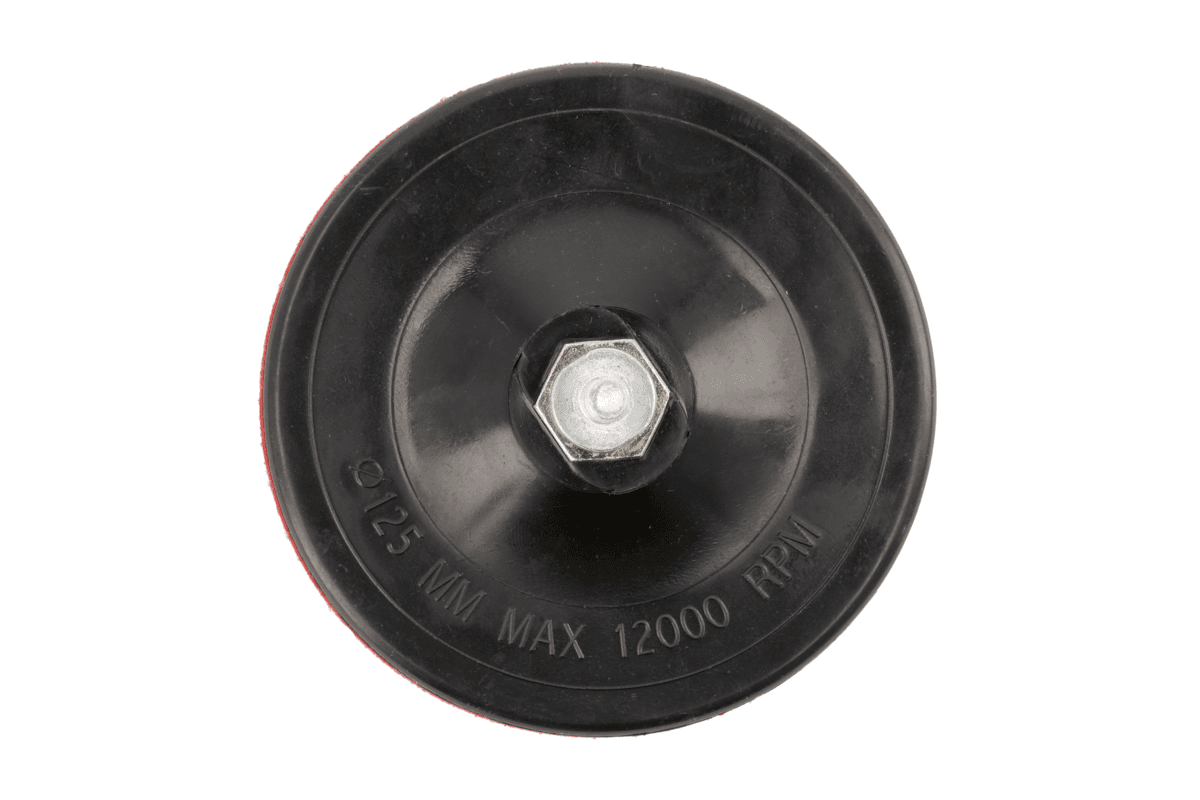 Krążek z rzepem Ø125mm M14 z trzpieniem