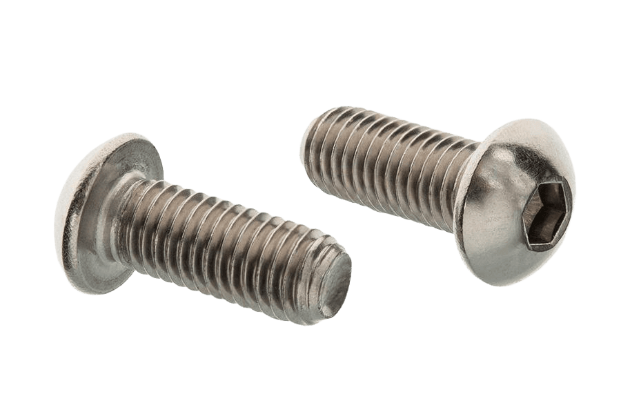 Śruba grzybkowa pgw A2-70 Nylon DIN 267-28 KLF ISO 7380-1