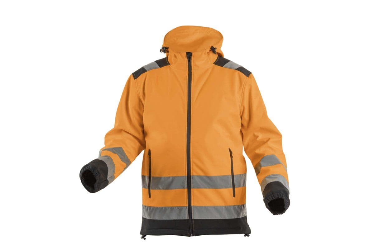 ARGEN kurtka ostrzegawcza softshell pomarańczowa